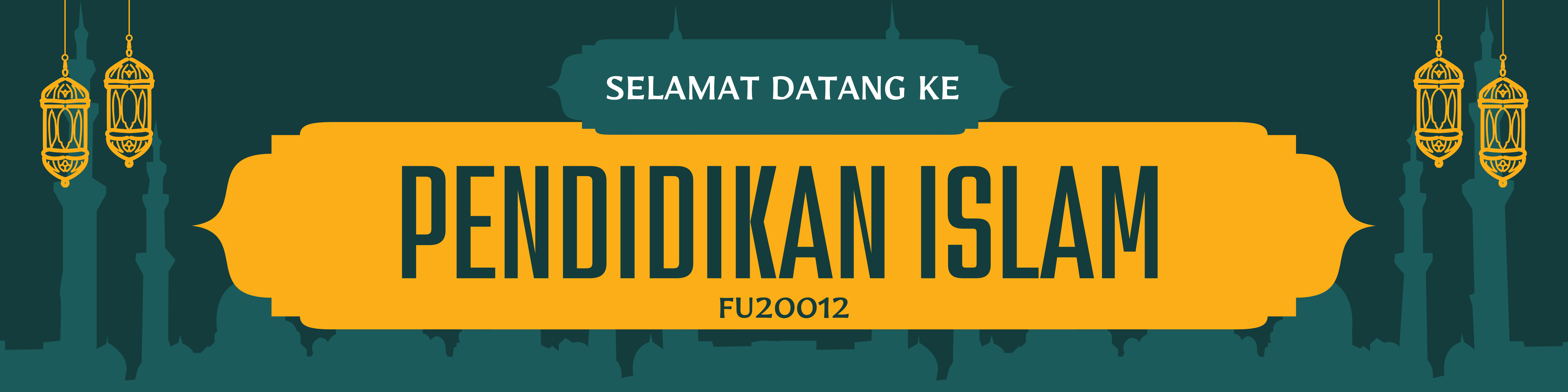 FU20012 | PENDIDIKAN ISLAM | SESI II: 2025/2026