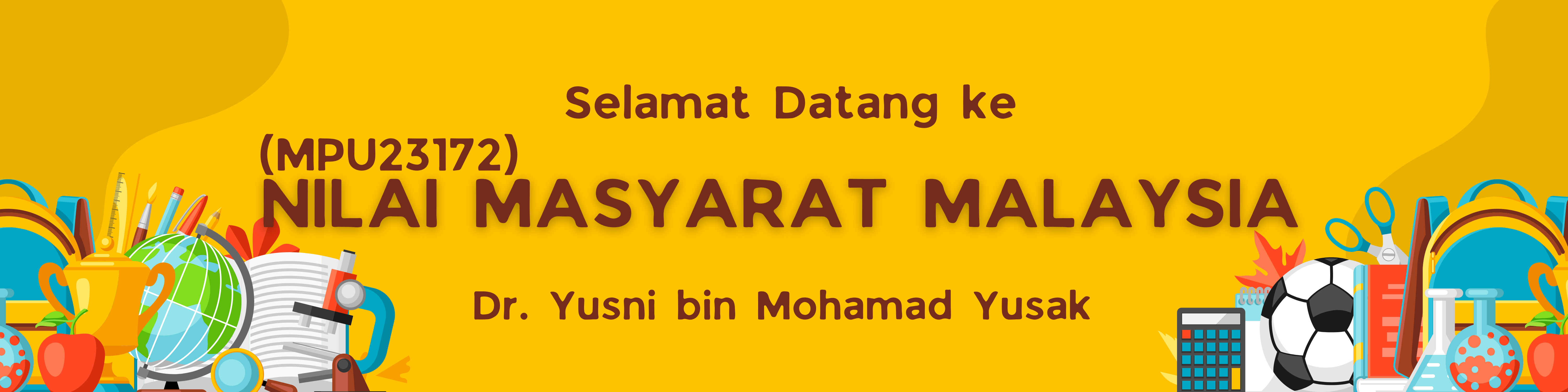 MPU23172 NILAI MASYARAKAT MALAYSIA