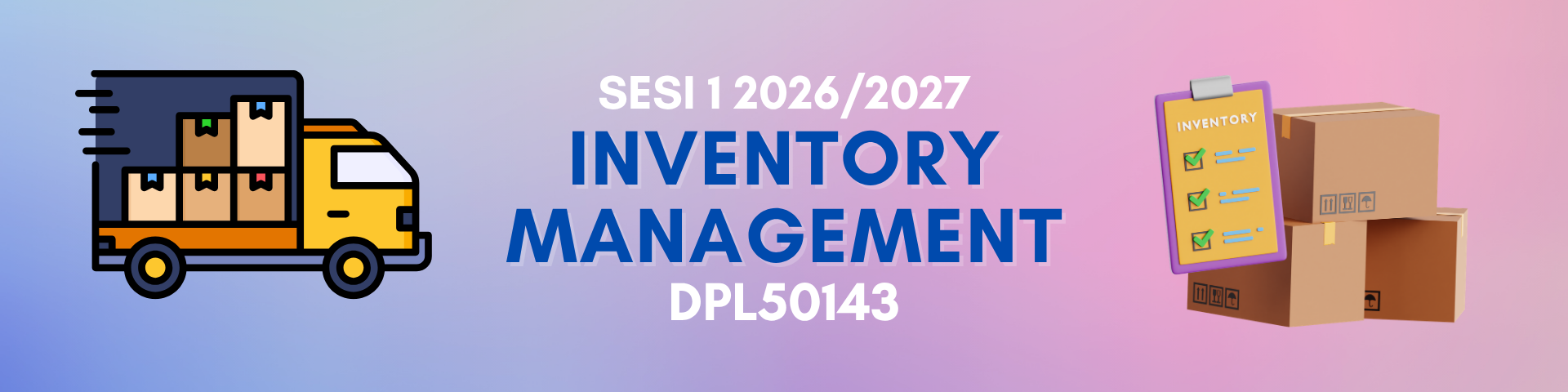 DPL50143 | INVENTORY MANAGEMENT | SESI I: 2026/2027